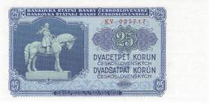 25 Korun p.84b KV 1953